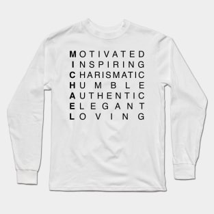 MICHAEL Long Sleeve T-Shirt